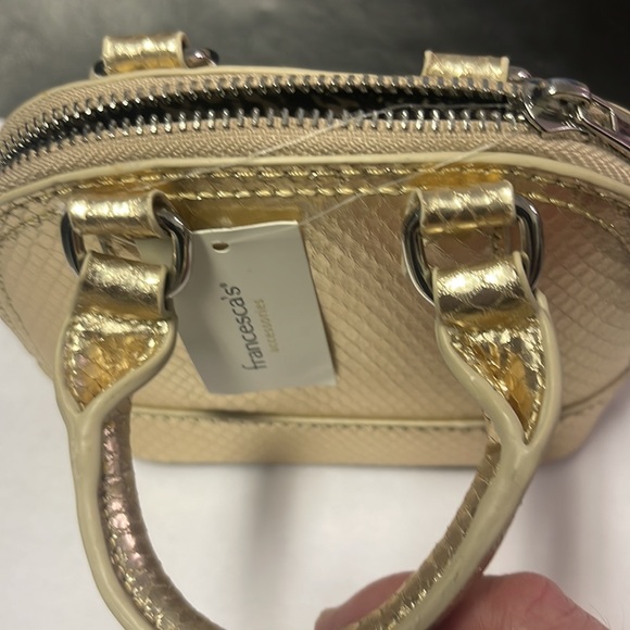 Brand new with tags Woman’s Francesca’s dome metallic mini bag. - Picture 10 of 16